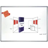 FRANKEN Whiteboard PRO 180,0 x 90,0 cm weiß emaillierter Stahl