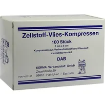 KERMA Verbandstoff GmbH Zellstoff Vlies Kompressen 6 x 8 cm 100 St.