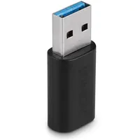 Lindy USB-A auf USB-C Adapter Schwarz