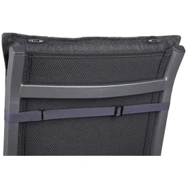 GO-DE Sesselauflage 100 x 50 x 48 cm grau 2 St.