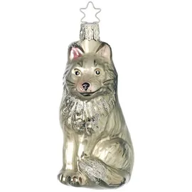 INGE-GLAS Christbaumschmuck Wolf