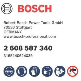Bosch Diamant-Bohrkrone G 1/2" Standard for Universal Ø 65 mm 150 mm 4 Segmente 7 mm