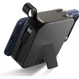 Swissten Swissten, All-in-One Powerbank Pro MagSafe USB USB-C mit Reiseadaptern, Schwarz - Schwarz