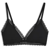 Hugo BH mit Spitzenbesatz Modell 'UNIQUE', Black, XL