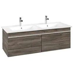 Villeroy und Boch Venticello Waschtisch-Unterschrank A93902RK 125,3x42x50,2cm, Griff White, Stone Oak
