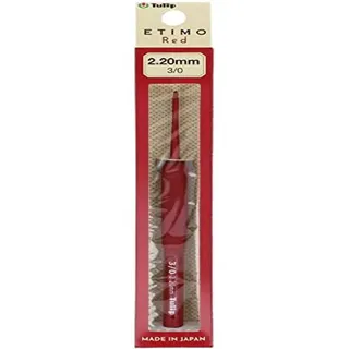 Tulip - Tulip Etimo Red Softgrip (2,20 mm) Häkelhaken - 1 Einheit