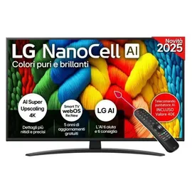 LG 43NANO81A6A 43" 4K NanoCell AI Smart TV