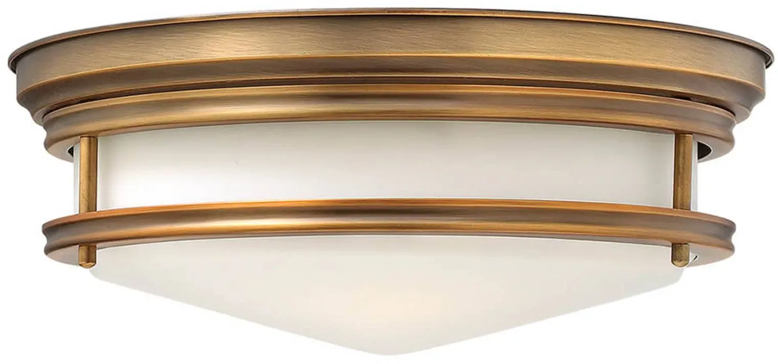 HINKLEY Deckenlampe Hadley, dimmbar, bronze / altmessing, für Wohn- / Esszimmer, Metall, Deckenlampe - 35.6 cm - 35.6 cm - 14 cm