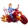 Hasbro Ghost Rider Marvel Legends Actionfigur Johnny Blaze mit Motorrad 15 cm