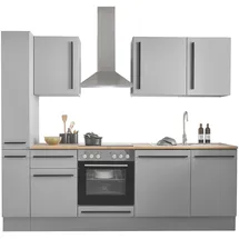 BASIC by Balculina Winkelküche L-Form 250 cm grau