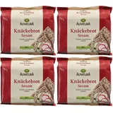 Alnatura Bio Knäckebrot Sesam, 250g (Packung mit 4)