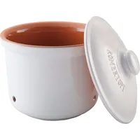 RÖMERTOPF Zwiebel Frische-Topf Aufbewahrungsbehälter weiß (415 04)
