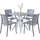 deluke GRETA Set 4-tlg. Grau