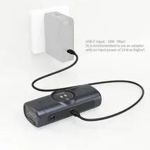 SmallRig 5107 Tragbare Ladetasche für EN-EL15c Batteries (Kamera Akku Ladegerät), Kamera Stromversorgung, Schwarz