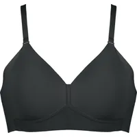 NATURANA T-Shirt-BH, schwarz