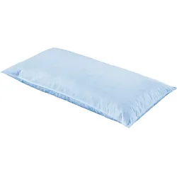 Federkissen OTTO KELLER "Große Auswahl", blau, B:80cm L:40cm, Bezug: 100% Baumwolle. Füllung: 100% Gänsefeder, Kopfkissen