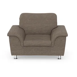 DOMO collection Sessel Franzi Polyester 120 x 81 x 97 cm Beige