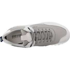 GEOX Herren U Outstream Sneakers, Off White Lt Grey, 41 EU