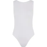 URBAN CLASSICS Body Urban Classics Damen Ladies Rib Tank Body weiß 5XL
