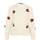 Zero Strickjacke mit bunten 3D Blumen Patch Cream/Pink S