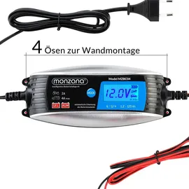 monzana KFZ Batterieladegerät 6V/12V