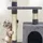 les tendances Poppy Kratzbaum 50 x 30 x 80 cm grau