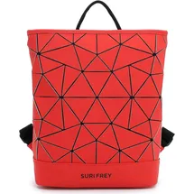 SURI FREY Rucksack mit Laptopfach Suri Sports Jessy-Lu City Backpack Darkred hellrot -