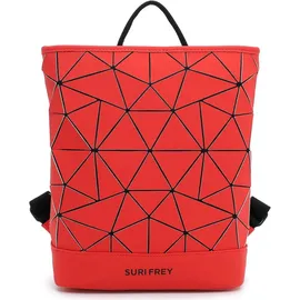 SURI FREY Rucksack mit Laptopfach Suri Sports Jessy-Lu City Backpack Darkred hellrot -