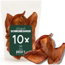 Hunde Helden Schweineohren getrocknet 10 Stück