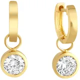 ZEEme Creolen ZEEME Gelbgold 925 2013796