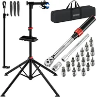 Monzana MONZANA® Fahrradmontageständer 30 kg mit Drehmomentschlüssel 1/4 Zoll