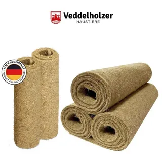 Veddelholzer 3 Hanfmatten für Nager Kaninchen Käfige & Gehege von Meerschweinchen Hamstern Nagerteppich aus Hanf als Zubehör Käfige Höhlen & Schlafplätze für Kleintiere Kaninchenstall Hasenstall