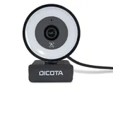 Dicota D32066 Webcam 5 MP 2592 x 1944 Pixel USB 2.0 Schwarz