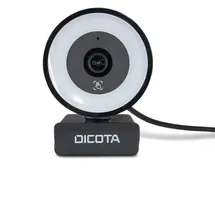 Dicota D32066 Webcam 5 MP 2592 x 1944 Pixel USB 2.0 Schwarz