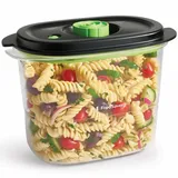 Foodsaver Ovaler Vakuumbehälter schwarz/transparent 1,8 l