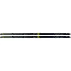 FISCHER Langlauf Sets TWIN SKIN SPORT EF MOUNTED, Schwarz, 204