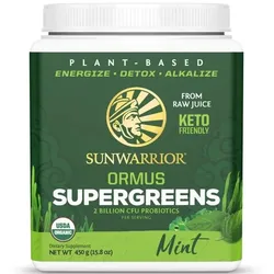 Sunwarrior - Ormus Supergreens - 450g Geschmacksrichtung Mint