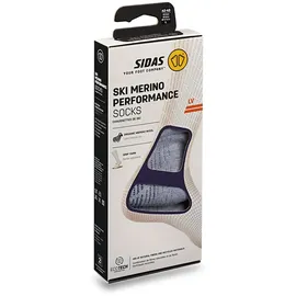 SIDAS Ski Merino Performance Damen 1 Paar Grau 40