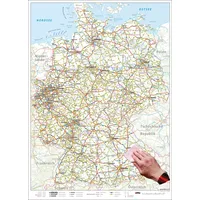 4WAY Verlag große Deutschlandkarte 2019, stabil, nass abwischbar versand