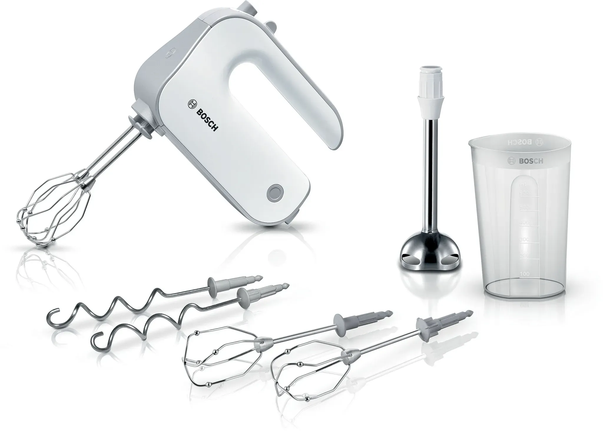 MFQ4075DE Styline Handmixer 550 W 5 Stufen  (Silber, Weiß)