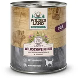 Wildes Land Wildschwein 6 x 800 g