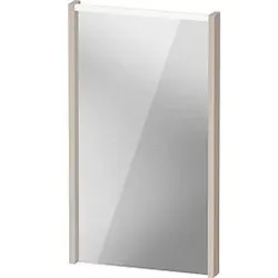 Duravit D-Code Spiegel DC7075091910000 400x700x48, Taupe Matt, mit LED Beleuchtung