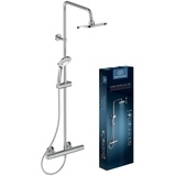 Ideal Standard Duschsystem mit Brausethermostat Ceratherm T25 Chrom