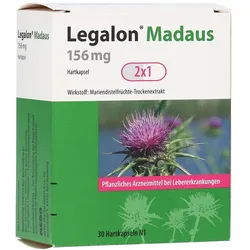 Legalon Madaus 156 mg 30 St