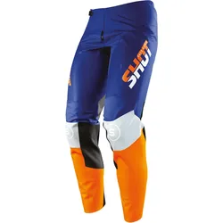 Shot Contact Spirit Motocross Hose, blau-orange, Größe 28 für Männer