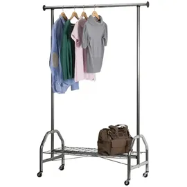 Sconto Rollgarderobe ¦ silber ¦ Metall ¦ Maße (cm): B: 120 H: 181 T: 50.0