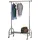 Sconto Rollgarderobe ¦ silber ¦ Metall ¦ Maße (cm): B: 120 H: 181 T: 50.0