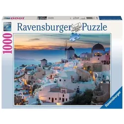 RAVENSBURGER 19611 Puzzle Abend über Santorini