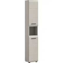 WELLTIME Florenz Stauraumschrank 30 x 185 x 30 cm Beige