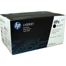 HP 49X schwarz 2er Pack (Q5949XD)